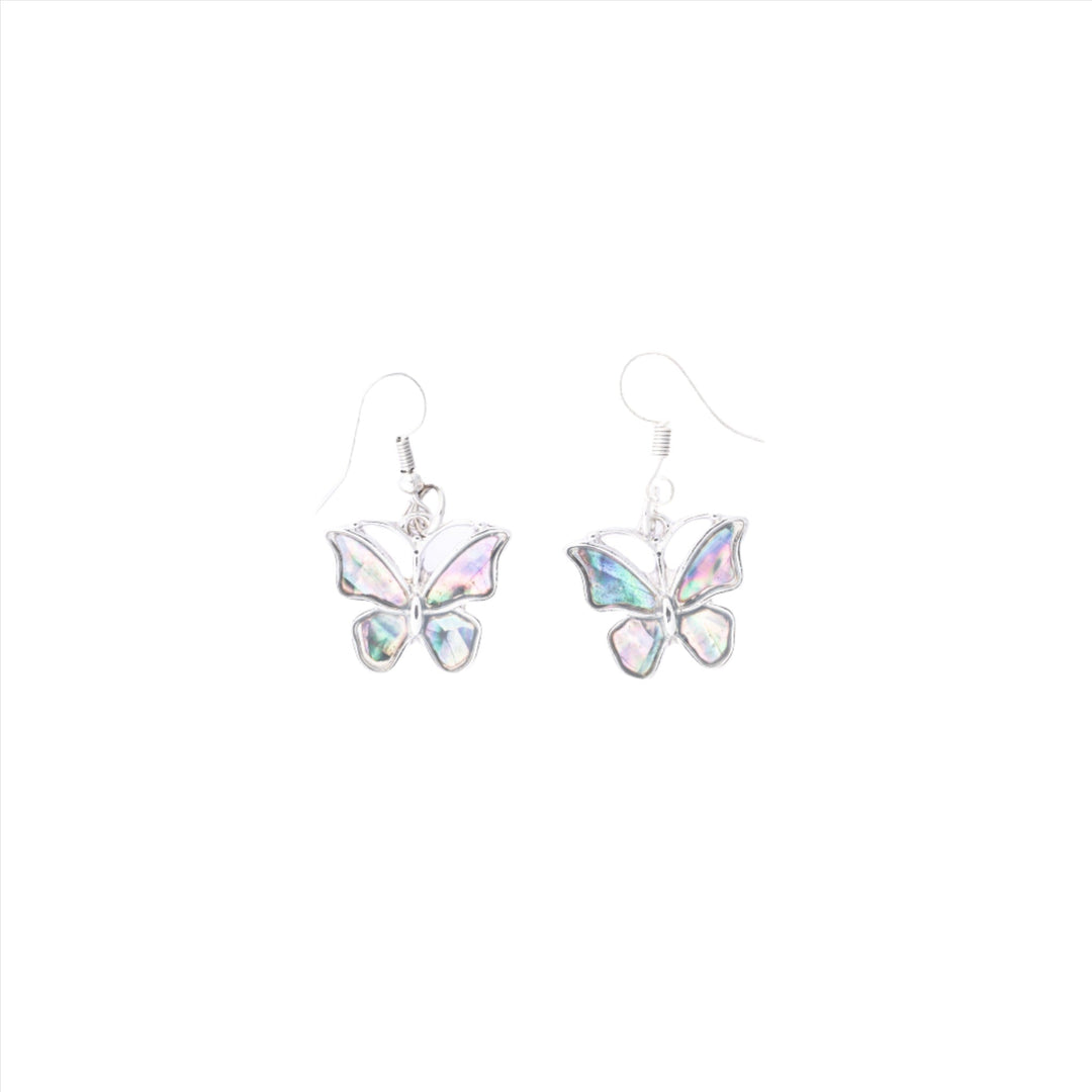 Butterfly w/ Colorful Glass Wing Earrings (Copy) - DL Jewelry Designs