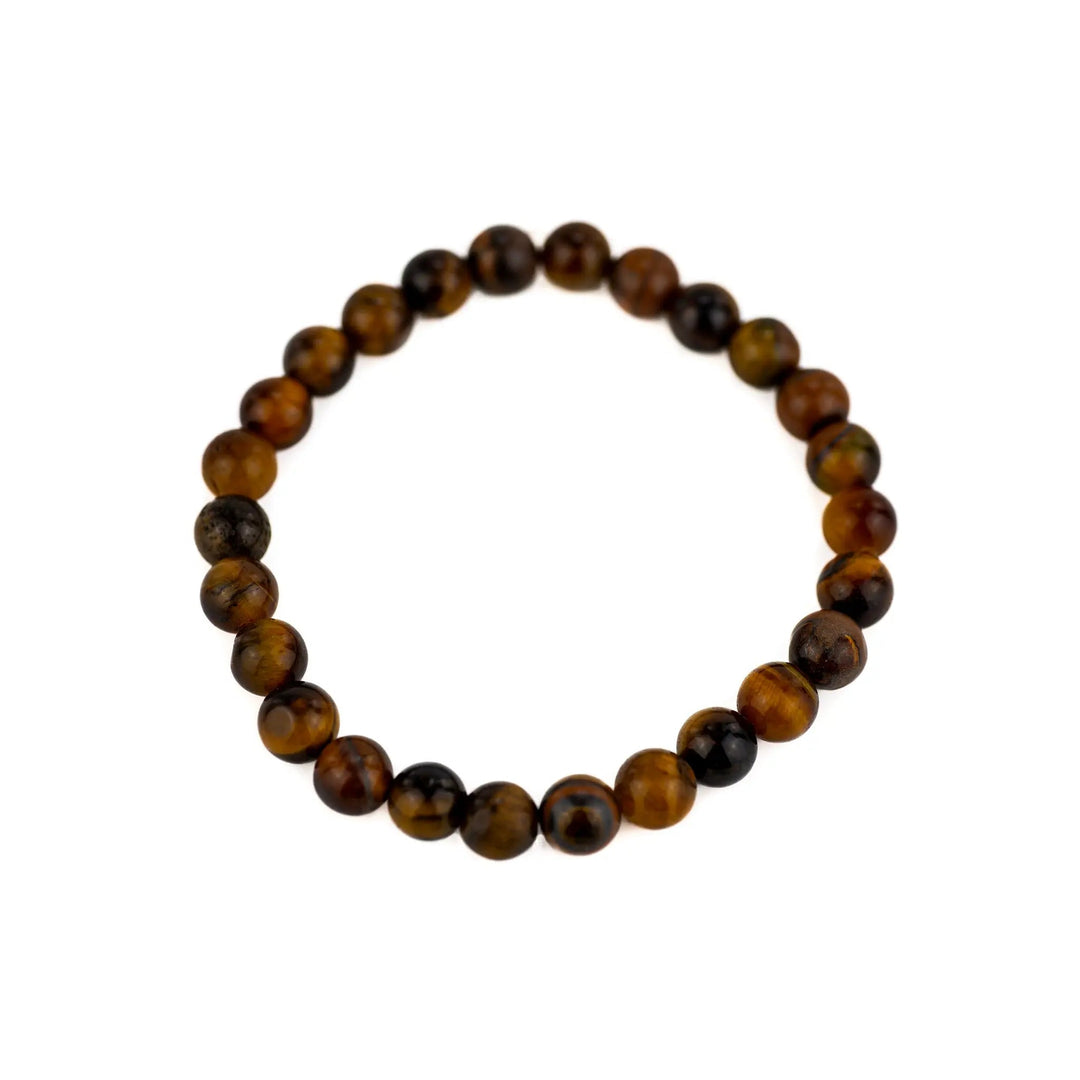 Dark Tiger - eye Beaded Bracelet - DL Jewelry Designs