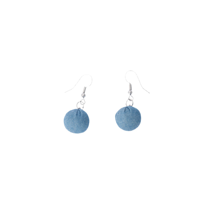 Denim Globe Earrings - 2 Colors - DL Jewelry Designs