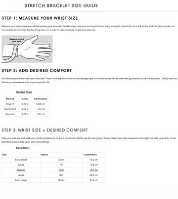 FREE Custom Sizing Option for Bracelets - DL Jewelry Designs